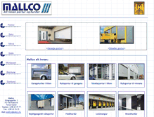 Tablet Screenshot of mallco.fo